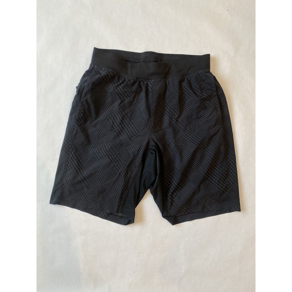 Men’s Lululemon T.H.E. Short 9” Lined Medium Black Drawstring C50416